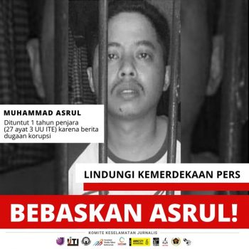 Jurnalis Diadili karena Berita, AJI Makassar Minta Majelis Hakim Putuskan Asrul Dibebaskan dari Semua Tuduhan