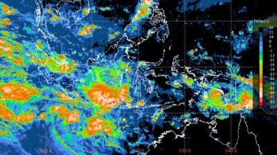 Hujan Deras Disertai Petir Diperkirakan Terjadi di Sebagian Besar Wilayah Indonesia Hari Ini