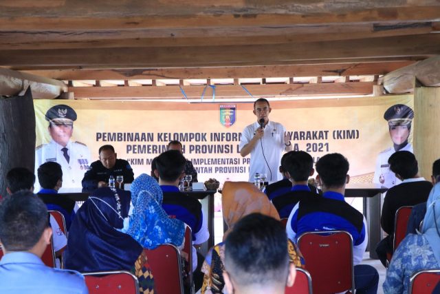 Dinas Kominfotik Lampung Lakukan Pembinaan Kelompok Informasi Masyarakat  di Tulangbawang Barat