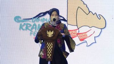 Bangkitkan Pariwisata dan Ekonomi Kreatif, Wagub Chusnunia Buka LKF 2021
