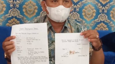 Berdamai, Proyek Jalan Negeriujungkarang Lampura Segera Dilanjutkan