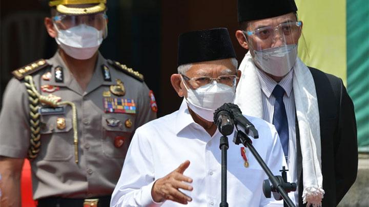 Wapres Ma’ruf Amin Minta Ulama tidak Terjebak Kekuasaan