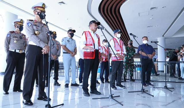 Tinjau Persiapan Libur Nataru, Menteri PMK dan Menhub Sambangi Lamsel