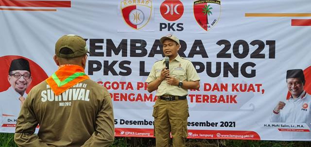 Bantu Korban Erupsi Gunung Semeru, PKS Lampung Siap Kirim Relawan