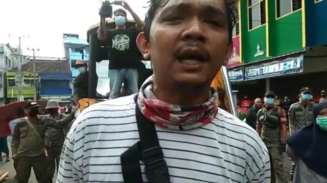 Turut Protes Pembongkaran Kios di Jalan Bakittinggi Bandarlampung, PKL Ungkap Fakta Ini