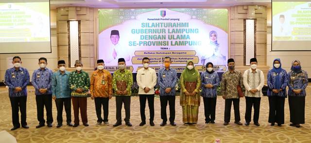 Gubernur Lampung Ajak Ulama dan Umara Jaga Keharmonisan di Tengah Kemajemukan