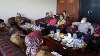 Bupati Lampung Selatan Terima Audiensi Komisi Informasi Provinsi Lampung