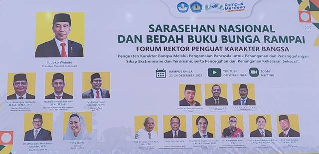 Presiden Jokowi Dijadwalkan Hadiri Bedah Buku Bunga Rampai FRPKB di Unila