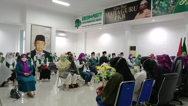 Hadiri Muktamar ke-34  NU di Lampung, Ketum Perempuan Bangsa Kunjungi DPW PKB Lampung