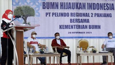 Walikota Eva Dwiana Hadiri Hari Menanam Pohon di Sumur Putri