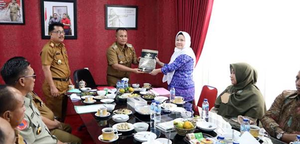 BPK RI Perwakilan Lampung Serahkan LHP kepada Pemkab Lampung Selatan