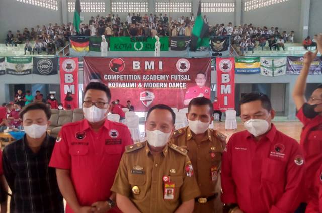 BMI Lampung Utara Gelar Pertandingan Futsal