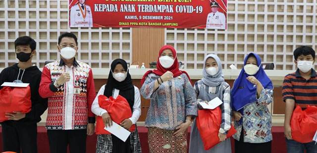 Walikota Bandarlampung Janji akan Jamin Biaya Pendidikan Anak yang Orang Tuanya Meninggal karena Covid-19