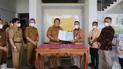 Gubernur Lampung Resmi Serahkan Eks-Gedung Bukopin Untuk Penyertaan Modal di Bank Lampung