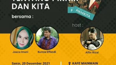 Temu Santai Ngobrolin Buku Piknikita Bersama Penyair Jauza Imani dan Kurnia Effendi