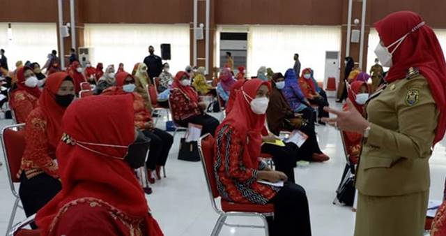 Walikota Bandarlampung Buka Pembinaan Kelompok Kerja Operasional Posyandu