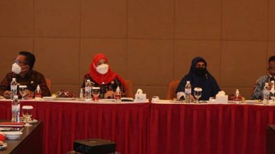 Eva Dwiana Hadiri Rakor Optimalisasi IPLT Bandarlampung
