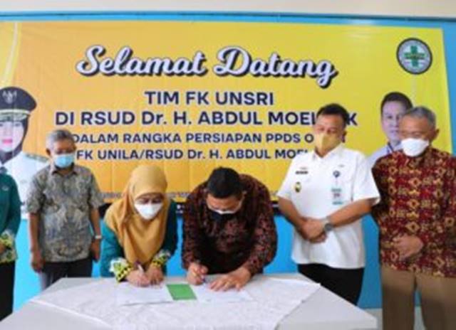 FK dan RSUAM Terima Kunjungan FK Unsri Persiapkan PPDS Obgyn Unila