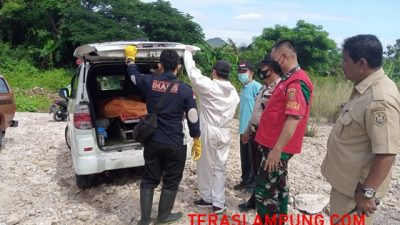 Warga Tanjunggading Bandarlampung Temukan Mayat Tergantung di Pohon Akasia