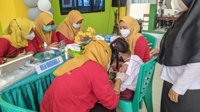 Vaksinasi Covid-19, Pemkot Bandarlampung Targetkan Seminggu 35.702 Anak