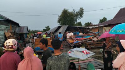 Puluhan Rumah Diterjang Angin Kencang di Luwu, 120 Warga Mengungsi