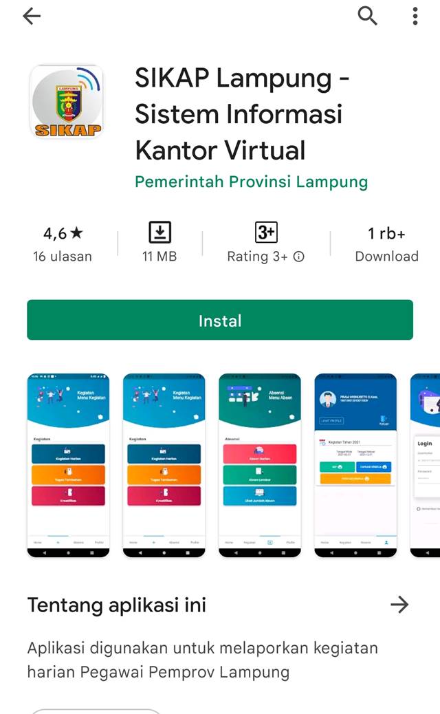 Gubernur Lampung Luncurkan Aplikasi SIKAP
