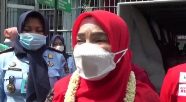 Pemkot Bandarlampung Serahkan Bantuan Rp150 Juta untuk Lapas Perempuan
