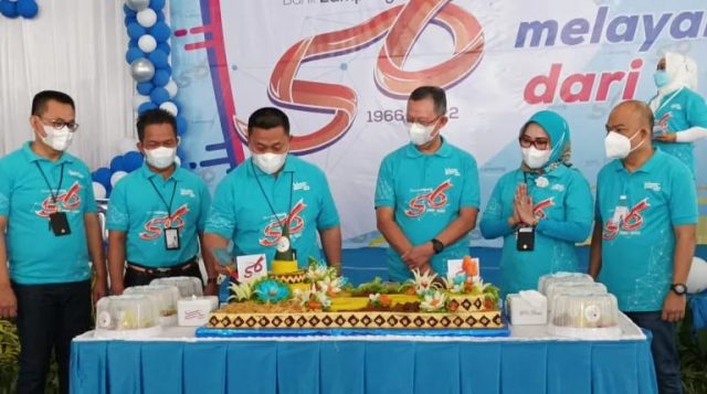 Geliat 56 Tahun Bank Lampung