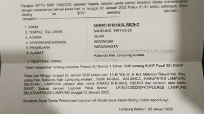 Motornya Ditabrak dari Belakang, Ridho Justru Dianiaya Ayah Penabrak dan Kawan-kawannya