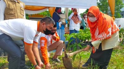 Fraksi PKS DPRD Bandarlampung Hadiri Peresmian Gerakan Menanam Pohon
