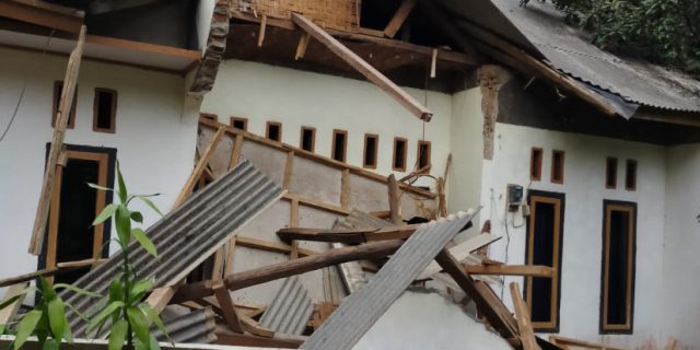 Gempa Bermagnitudo 6,7 di Banten, 257 Rumah Rusak