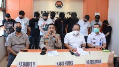 Produksi Konten Porno untuk Memeras, 10 Warga Negara China dan Vietnam Diringkus Polda Kepri