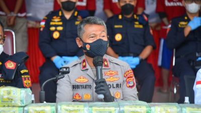 Polda Lampung dan Polda Aceh Ungkap Sindikat Narkotika Jaringan Thailand-Indonesia