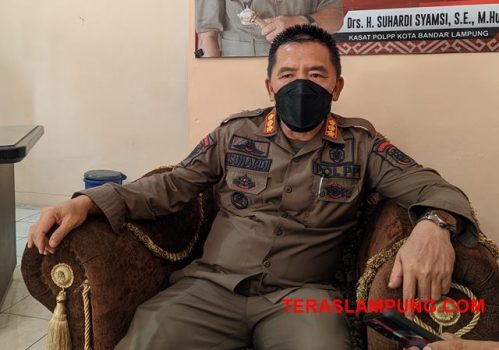 Mendadak, Kepala Sat Pol PP Bandarlampung Dicopot