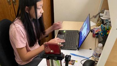 Siswa dari New York Mengikuti Tes Seleksi PSB SMA Labschool 2022