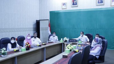 Pemprov Lampung Ikuti Acara Ber-AKHLAK Transformasi Budaya Kerja