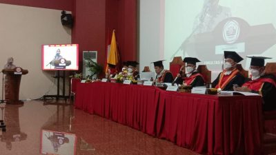 Sidang Promosi Program Doktor llmu Hukum FH Unila, Dwi Putri Melati Usulkan Refungsionalisasi Hukum Pidana Adat Lampung