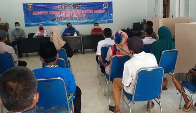 Reses di Pesawaran, Iswan Bahas Banjir dan Status Jalan