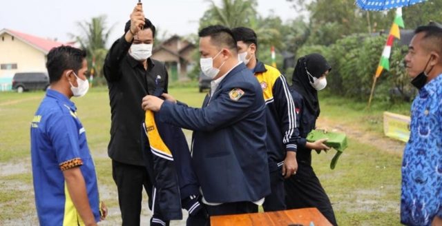 Pengurus Karang Taruna Kecamatan Bumi Ratunuban Lampung Tengah Dilantik