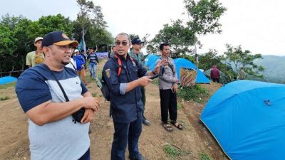Jelang Festival Wisata Hutan Lampung 2022, Dishut Gelar Kemah Bareng di Bukit Kendeng Pesawaran