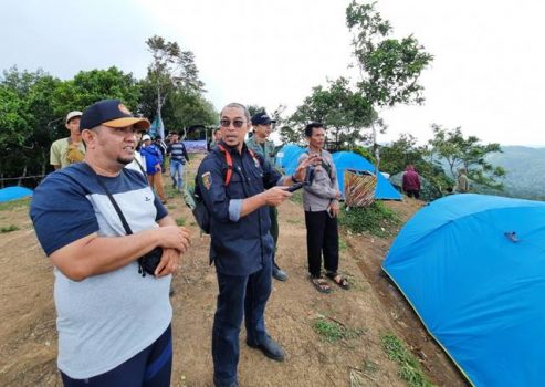 Jelang Festival Wisata Hutan Lampung 2022, Dishut Gelar Kemah Bareng di Bukit Kendeng Pesawaran