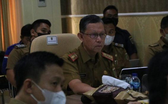 Sekdaprov Lampung Pimpin Rapat Pemaparan Proposal Kompetisi Inovasi Pelayanan Publik