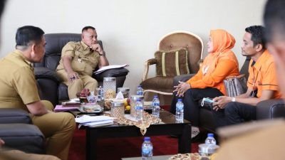 Bupati Lamsel Minta Pos Penyerahan BBST Tidak Menimbulkan Kerumunan