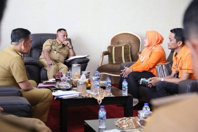 Bupati Lamsel Minta Pos Penyerahan BBST Tidak Menimbulkan Kerumunan