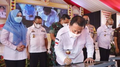 Gubernur Lampung Resmikan Gedung SMK Negeri 1 Pertanian Air Naningan Tanggamus