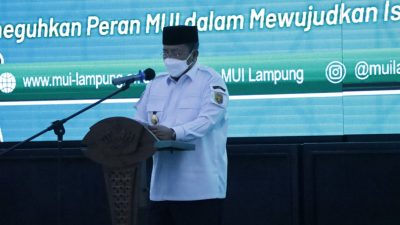 Gubernur Arinal Ajak MUI Bersinergi Dalam Penangulangan dan Penanganan Pandemi