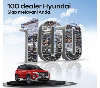 100 Dealer Hyundai Resmi Beroperasi di Seluruh Indonesia