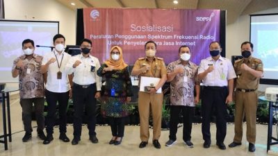Pemprov Lampung Dukung Balmon Sosialisasikan Peraturan Penggunaan Spektrum Frekuensi Radio untuk Penyelenggara Jasa Internet