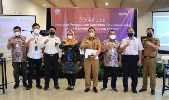 Pemprov Lampung Dukung Balmon Sosialisasikan Peraturan Penggunaan Spektrum Frekuensi Radio untuk Penyelenggara Jasa Internet