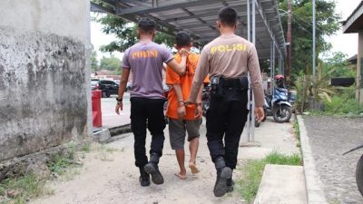 Kurir Narkoba Diamankan Polisi Saat Bertransaksi di Lapangan Futsal di Pekon Sukoharjo